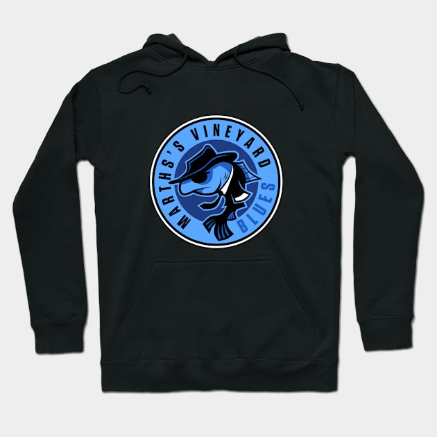 The Martha's Vineyard Blues! Hoodie by traderjacks